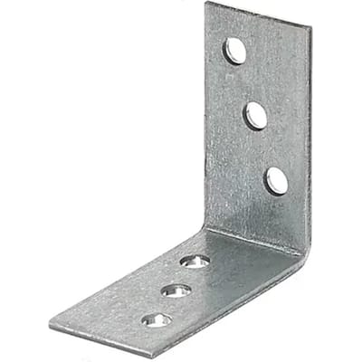 Alberts Verbindingshoek - Verzinkt Staal - 40x40x20mm - 25 Stuks