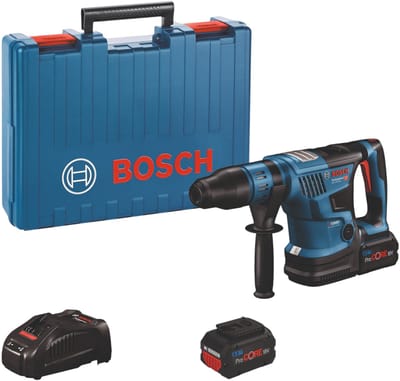 Bosch Professional GBH 18V-36 C Accu boorhamer - BITURBO - Met 2x 18V (8.0Ah) accu's en lader - SDS max - In koffer