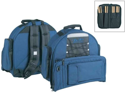 Gigbag Deluxe voor Snaartrom met Stokkenhoes 14x 6,5 Boston DBL-14-SBP 15mm gevoerd