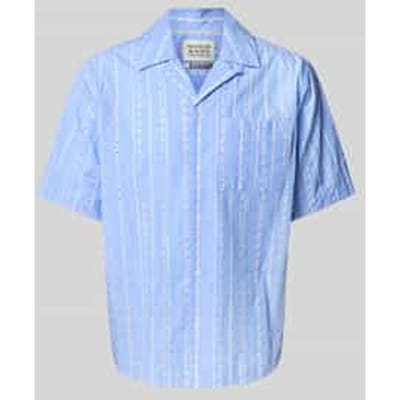 Regular fit vrijetijdsoverhemd met broderie anglaise