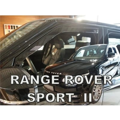 Déflecteurs d'air - J&J AUTOMOTIVE - Heko - Fumé - Installation facile - Compatible Land Rover Range Rover Sport