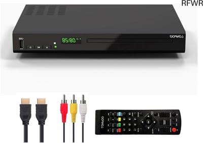 DVD Speler met HDMI - Blu Ray Spelers - Externe DVVD Speler - Zwart - Entertainment