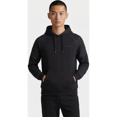 Karl Lagerfeld Black Sweat Hoody Maat: M | Hoodies Outlet | Heren | Zwart