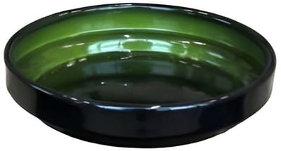 Buitengewoon de boet - Upcycle schotel Algen groen S 10x2,5cm