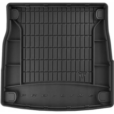 FROGUM TM Kofferbakmat - Geschikt voor ALFA ROMEO STELVIO (vanaf 2016) - Zonder subwoofer - TPE Rubber - Zwart