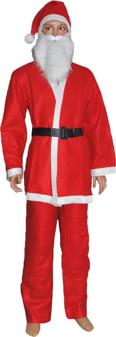 Kerstman Set Kind Timo 5-Delig - 10-13 jaar