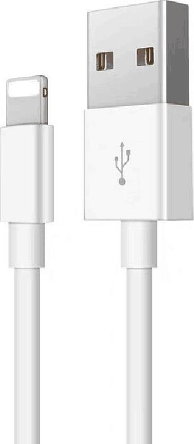 DW4Trading Lightning naar Usb Kabel - Geschikt Voor Apple Iphone Ipad - 1 Meter - Wit