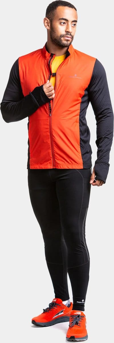 Ronhill | Tech Hyperchill Jacket | Hardloopjas | Heren - Flame - M