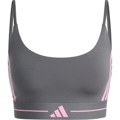 Damesbeha met lichte ondersteuning adidas Hyperglam 3-Stripes