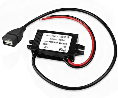 12V naar 5V DC-DC Spanning Converter voor Auto, Boot en Vrachtwagen - Compacte 3A Voltage Regulator en Stroomomvormer voor Efficiënte Energieoverdracht