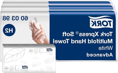 Papieren Handdoeken - Z-vouw handdoeken vouwhanddoeken - Hygiënisch handen drogen - Zelfdosserend systeem - 3 x 1260 stuks - Wit