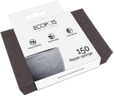 Ecopots repair spons - om krassen te verwijderen