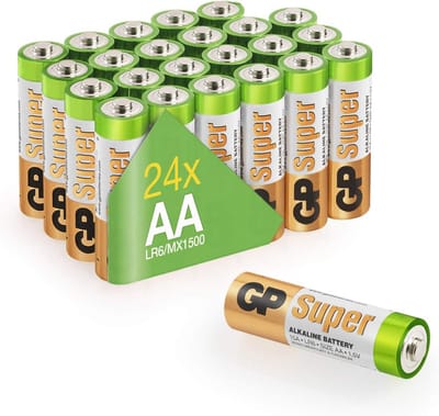 Voordeelverpakking 24x AAA Batterijen Super Alkaline Penlites voor Huishoudelijke Apparaten en Speelgoed