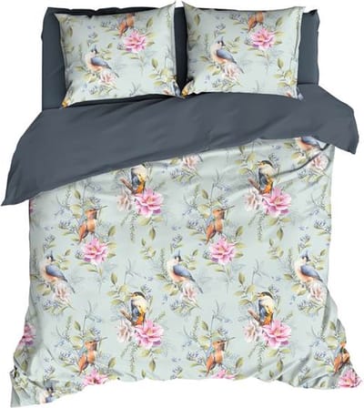 Satin d'Or Songbird Dekbedovertrek - Tweepersoons - 200x200/220 cm - Multi