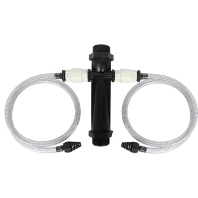 Systèmes de distribution automatique d'engrais et d'irrigation à filetage mâle de 3 pouces, ensemble de tubes d'arrosage pour jardin white