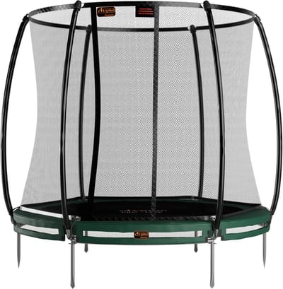 Avyna InGround Trampoline Ø305 cm – Inclusief Veiligheidsnet – Groen – Premium kwaliteit – Middenmaat