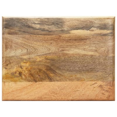 vidaXL - Tijdschriftenrek - 40x30x50 - cm - massief - mangohout - en - staal
