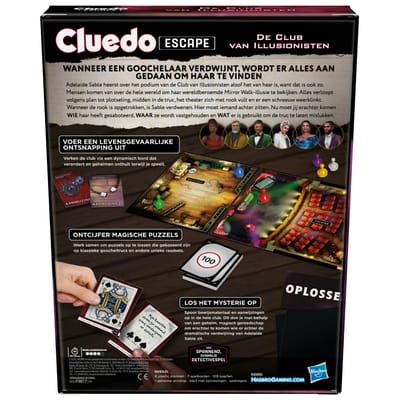 Spel Cluedo Escape The Illusionist Club