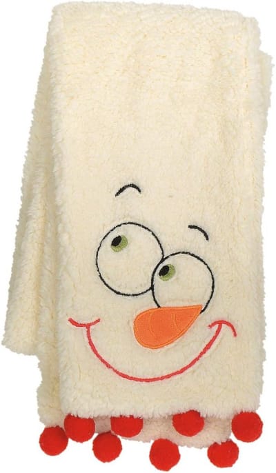 Warme Kindersjaal met Sherpa en Fleece Voering voor de Winter