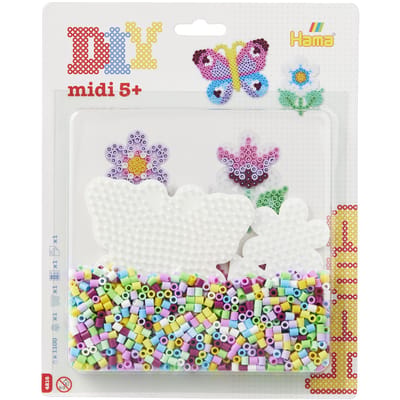 Hama Strijkkralen – 1.100 stuks – Vlinder en Bloem