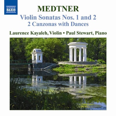 Laurence Kayaleh & Paul Stewart - Medtner: Violin Sonata Nos. 1 & 2 (CD)