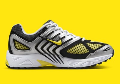 Nike Air Peg 2K5 Opti Yellow Metallic Silver Dames HQ5718-100 46 black