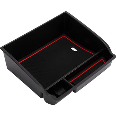Middenconsole Armsteun Opbergdoos Interieuraccessoires Vervanging voor Hilux 2015?2021 black