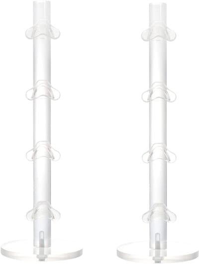 Glazen Display Rack - Armband Houder - Bureau Organisatie - Acryl Materiaal - 2 Stuks - Transparant