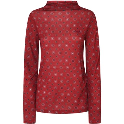Pepe Jeans Elicia T-shirt Met Lange Mouwen Rood XS Vrouw