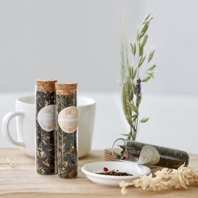 Lottea Giftset Theeproeverij 'Word snel beter' - beterschap cadeau, thee proeverij pakket, thee cadeau, thee pakket, thee cadeaupakket, thee geschenkset, cadeau vriendschap