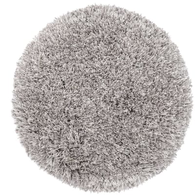 Heckettlane Badmat Cona - Badkamermat - Bidetmat - Antislip tapijt - 60 cm - Rond - Grijs