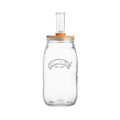 Kilner - Fermentatie set - Voor fermenteren en inmaken - 3L weckpot