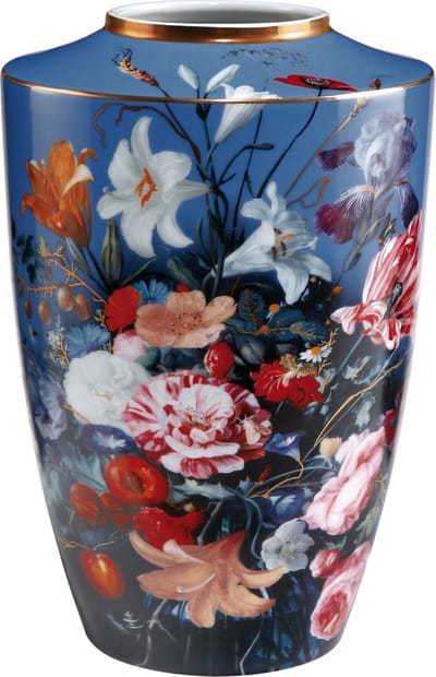 Goebel - Jan Davidsz de Heem | Vaas Zomerbloemen 24 | Artis Orbis - porselein - 24cm - met echt goud