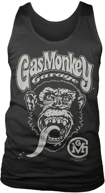 Gas Monkey Garage Tanktop met logo van een groot merk Tanktop GMG-7-GMG028-H96-9
