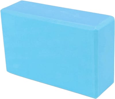 Yogablok - Oefensteen - Flexibiliteit Verbeteren - Hoge Dichtheid Schuim - 23 cm - Lichtblauw