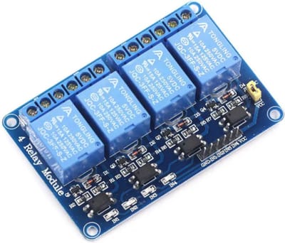 OTRONIC® Relais Module 5v Low | 4-kanaals | t.b.v. Arduino