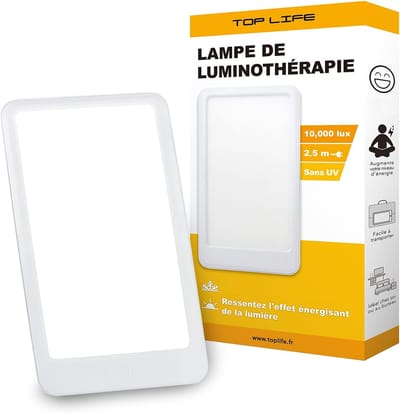 Lichttherapie Lamp 10000 Lux - Blijf Fit in alle seizoenen - Volledig Spectrum Daglichtlamp - Verbetert uw stemming en goede zin
