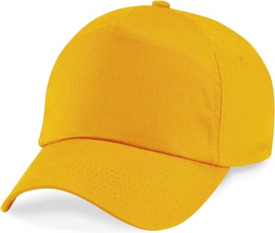 Beechfield Original 5 Panel Cap Gold