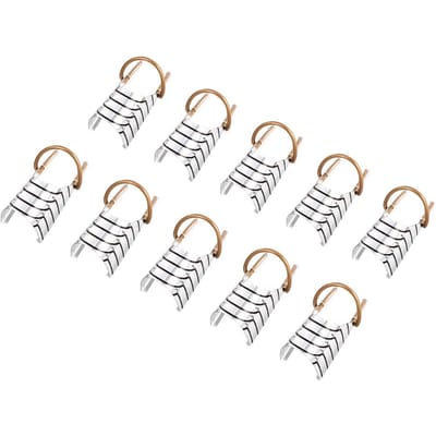 10 STuks Herbruikbare Aluminium Nagellak Extension Vorm Gereedschap Nagels Verzorging Vorm Gereedschap(Zilver) zilver