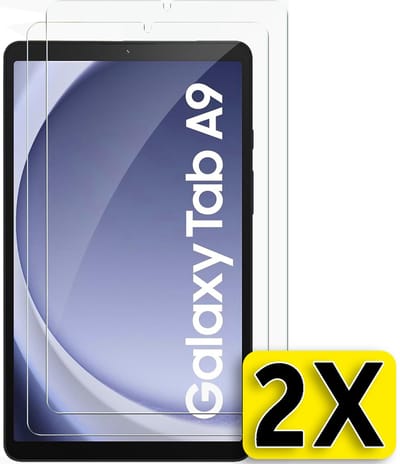 Casemania Glas Geschikt voor Samsung Galaxy Tab A9 (8.7 inch) - Screenprotector Glas Gehard - Tempered Glass - Volledige Bescherming - 2 Stuks