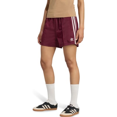 Adidas Firebird Korte Broeken Dames - Rood - Maat XXS (26-28) - Poly Mesh