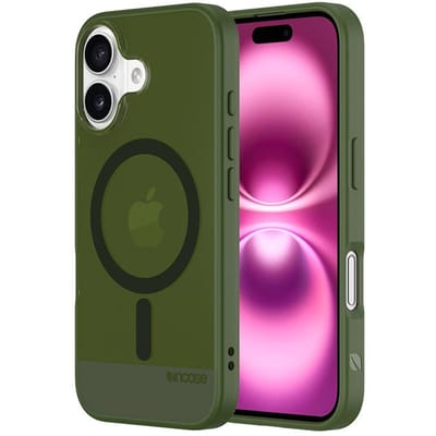 Incase Slim hoesje iPhone 16 – Antimicrobiële bescherming – Ultradun en lichtgewicht – 3m valbescherming - Groen