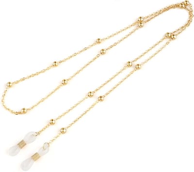 Cilla Jewels goudkleurige Zonnebrilkoord met balletjes voor Dames
