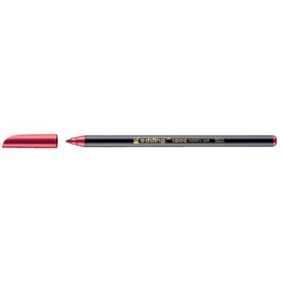 Edding Viltstift 1200 Rond 1 Mm Waterbasis Rood