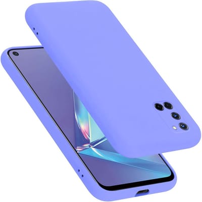 Cadorabo Hoesje geschikt voor Oppo A52 in LIQUID LICHT PAARS - Beschermhoes gemaakt van flexibel TPU silicone Case Cover