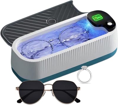 Ultrasoon Reiniger - Reinigingsapparaat - Ultrasoonreiniger - compact formaat
