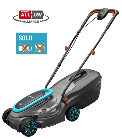 GARDENA PowerMax 32/18V P4A solo Accu-grasmaaier Accu Zonder accu, Zonder lader 18 V Snijbreedte max. 320 mm