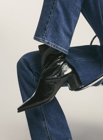 Vagabond Shoemakers Giselle 5854 Enkellaarsjes - Enkelboots met rits - Dames - Zwart - Maat 38