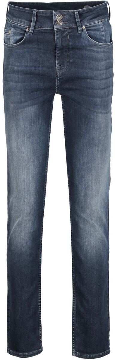GARCIA Caro Curved Dames Slim Fit Jeans Blauw