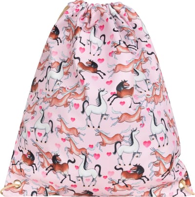 Pick & Pack Happy Zwemtas - Kinderen - Duurzaam - Rugtas - Zwemmen - Gymtas - Recycled Polyester - Verstelbare Schouderband - Gym - Tas - Roze